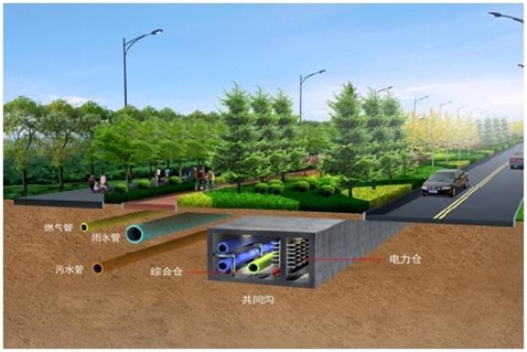 山東?。和七M城市地下綜合管廊建設(shè) 減少道路反復(fù)開挖